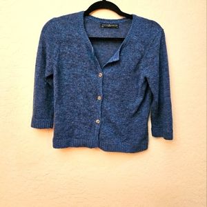 Peruvian wool cardigan